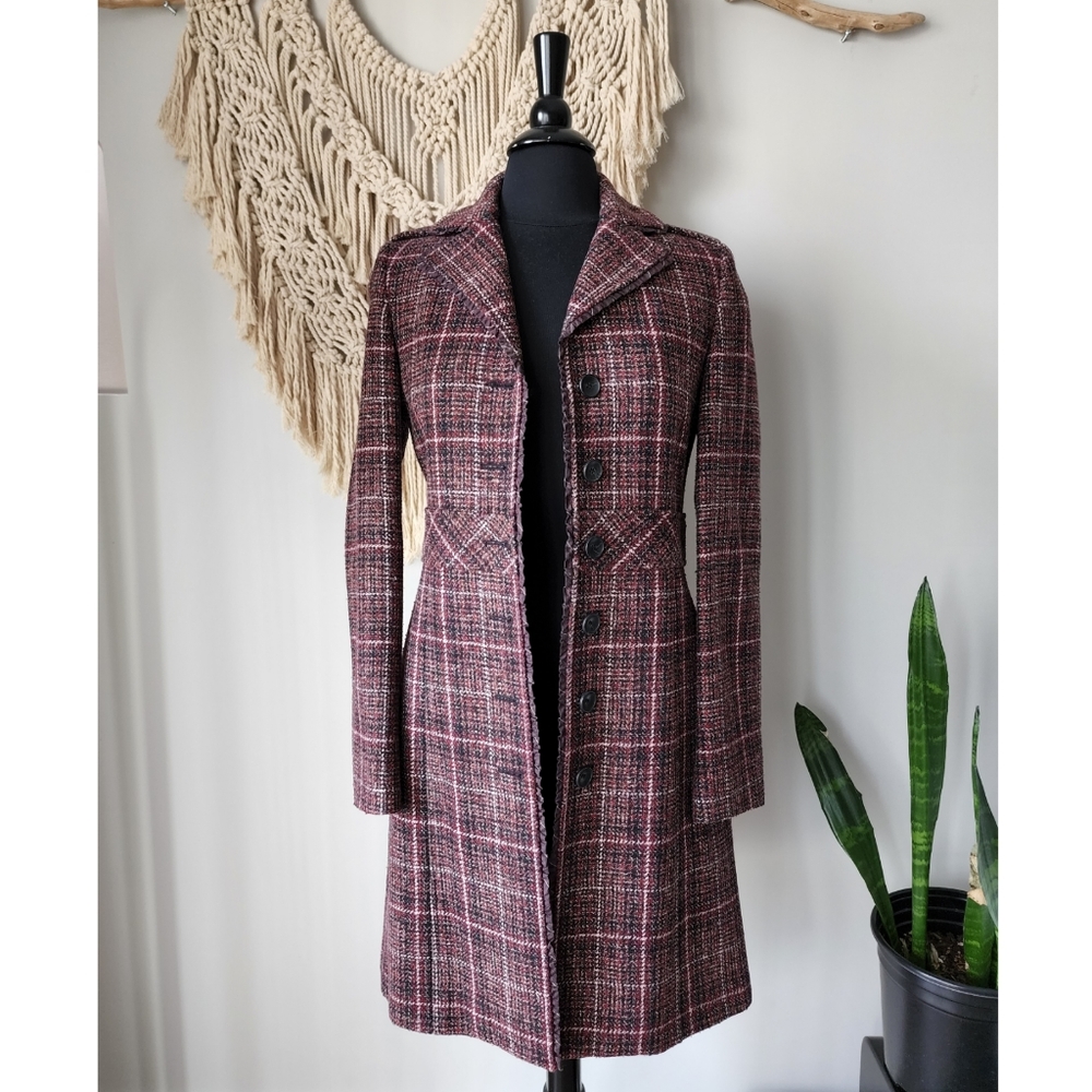 United Benetton Tweed Coat